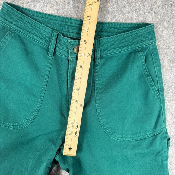 Prana Green Sancho Pant Green Size 6 Organic Cotton Stretch - Picture 7 of 11